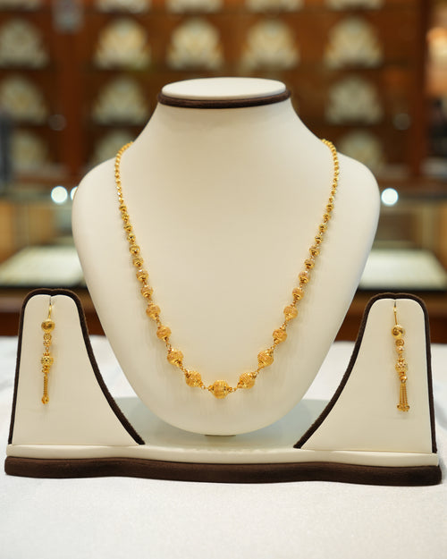 22Kt Gold Ladies Necklace