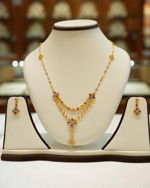 22Kt Gold Ladies Necklace