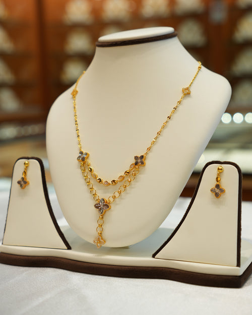 22Kt Gold Ladies Necklace