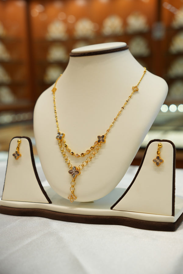 22K Gold Luxury Necklace