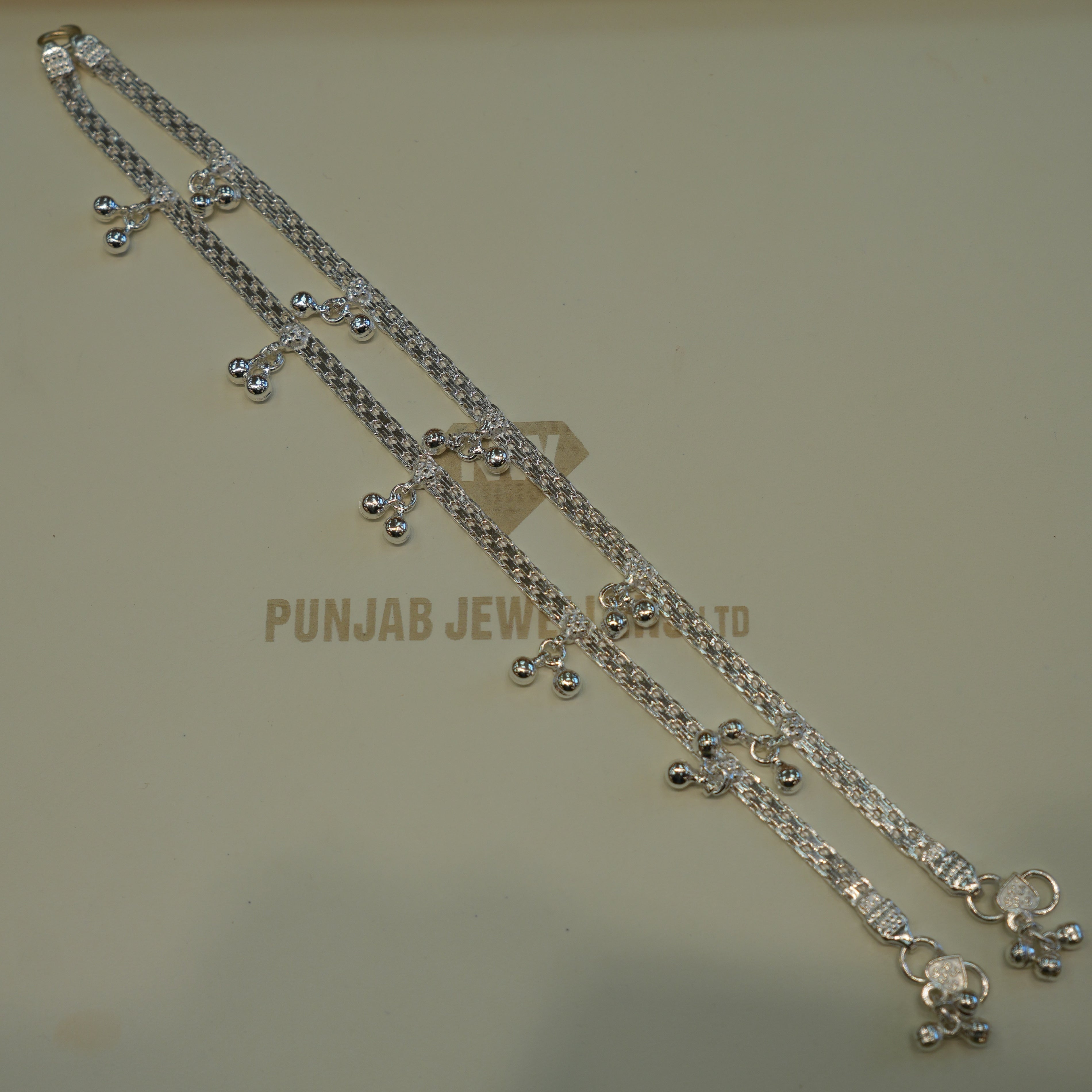 Silver Anklets