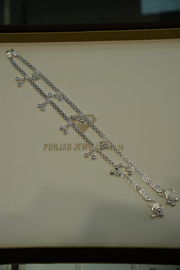Silver Anklets