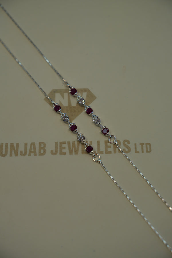 Silver Daily Wear Anklets