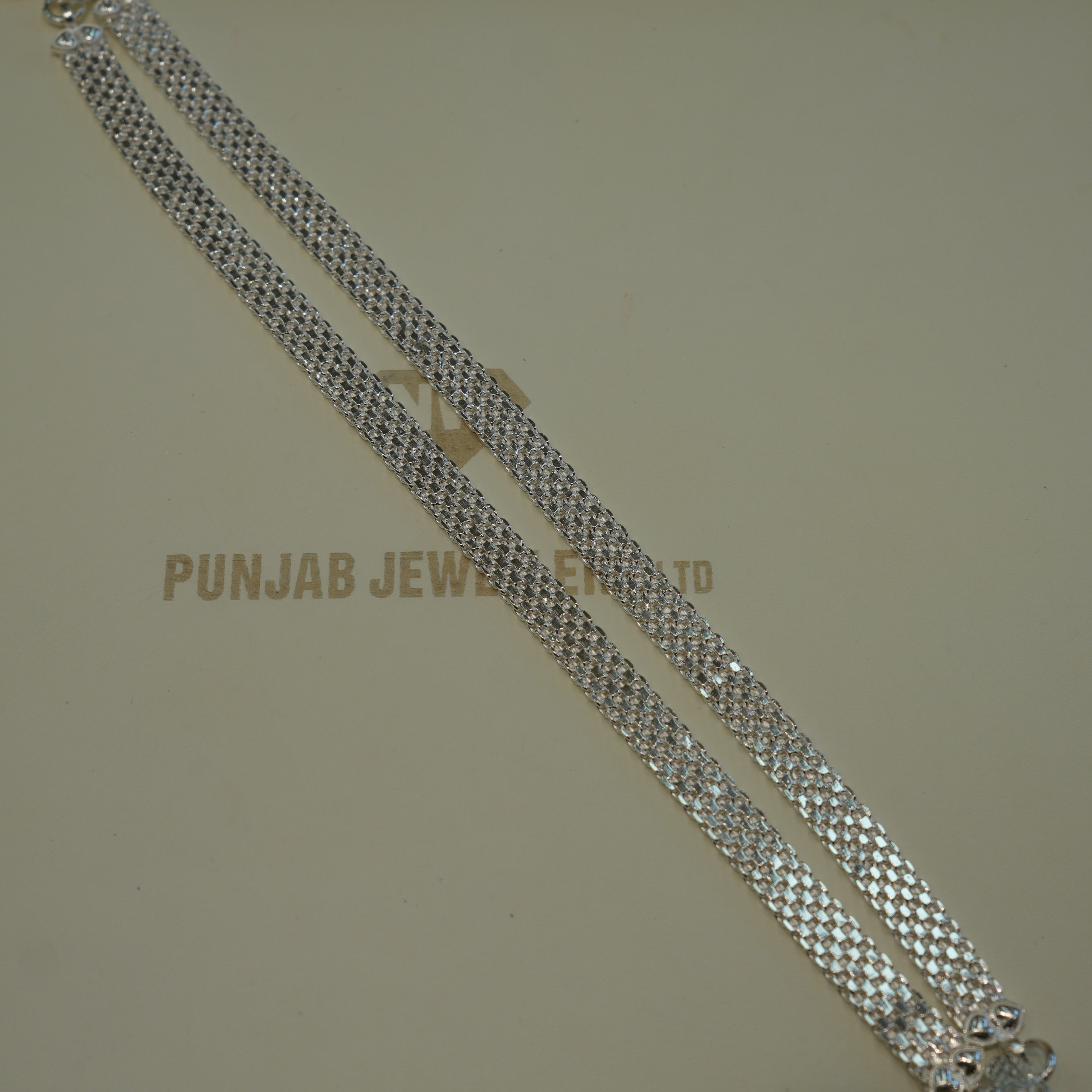 Silver Anklets