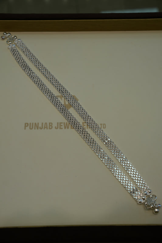 Silver Anklets