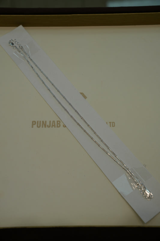 Silver Anklets