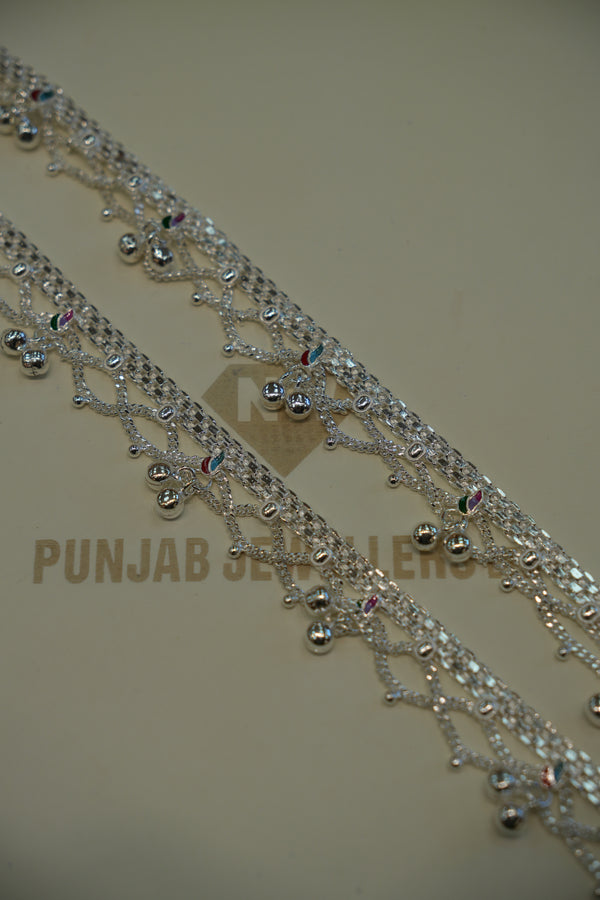 Silver Anklets