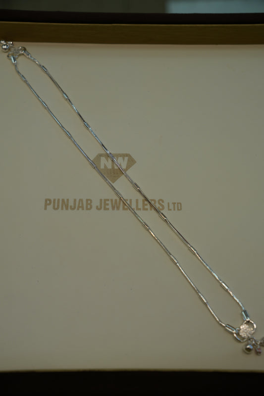 Silver Anklets
