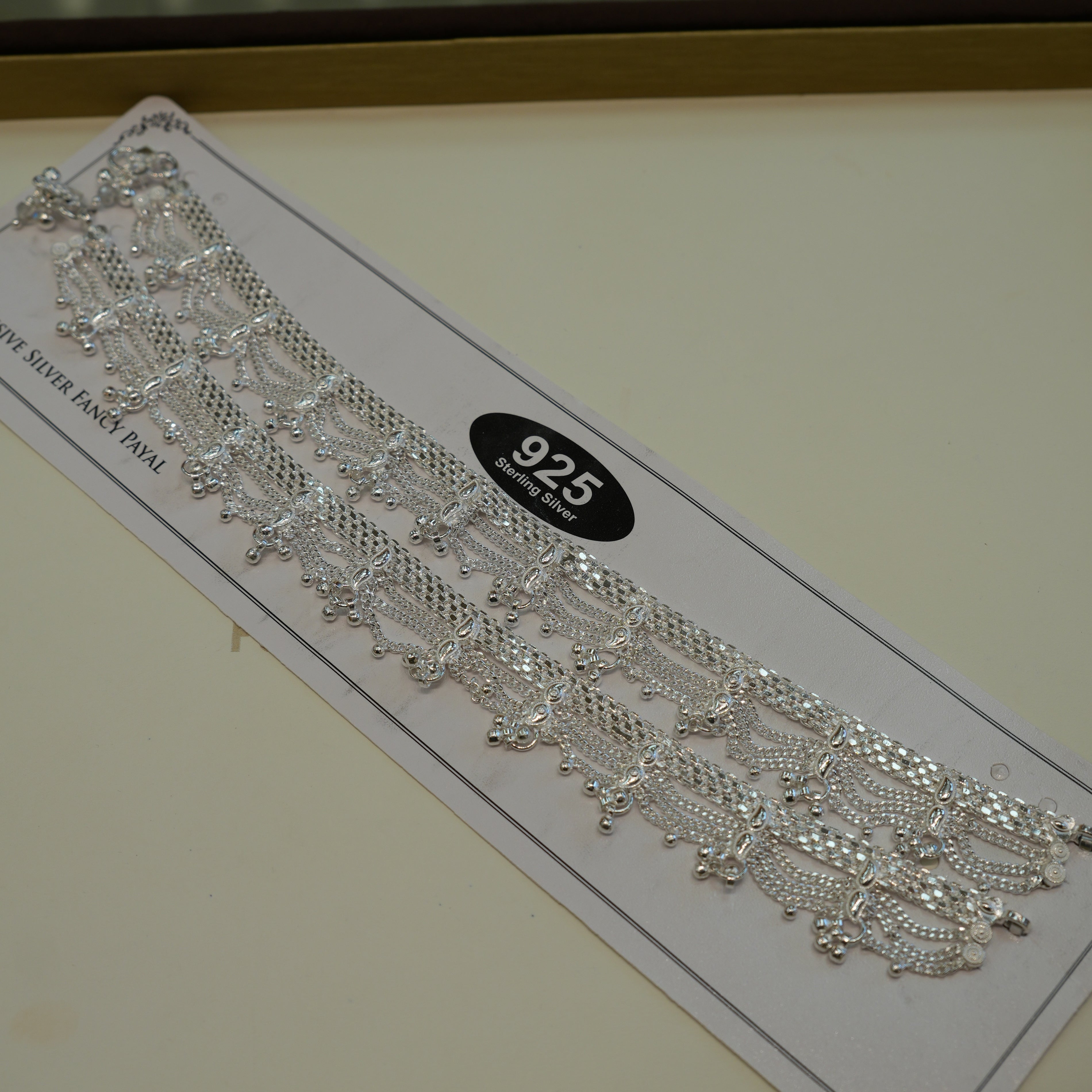 Silver Anklets