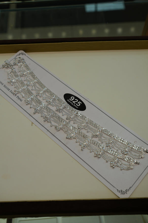 Silver Anklets