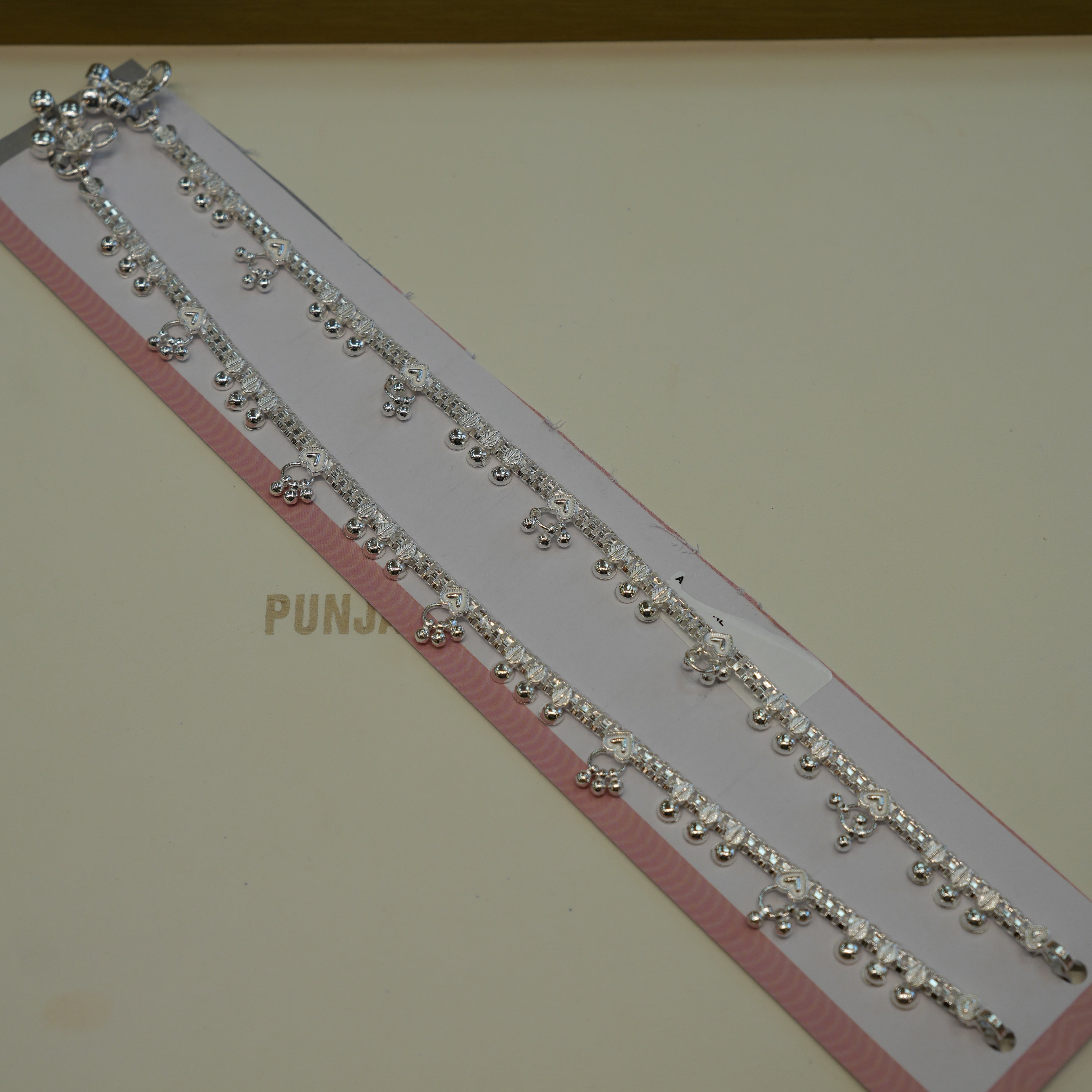 Silver Graceful Anklets
