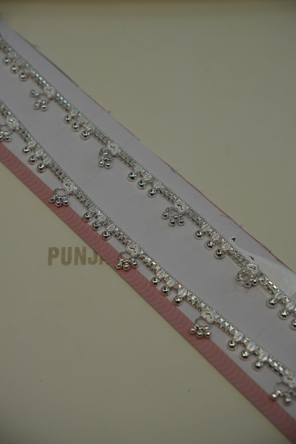 Silver Graceful Anklets