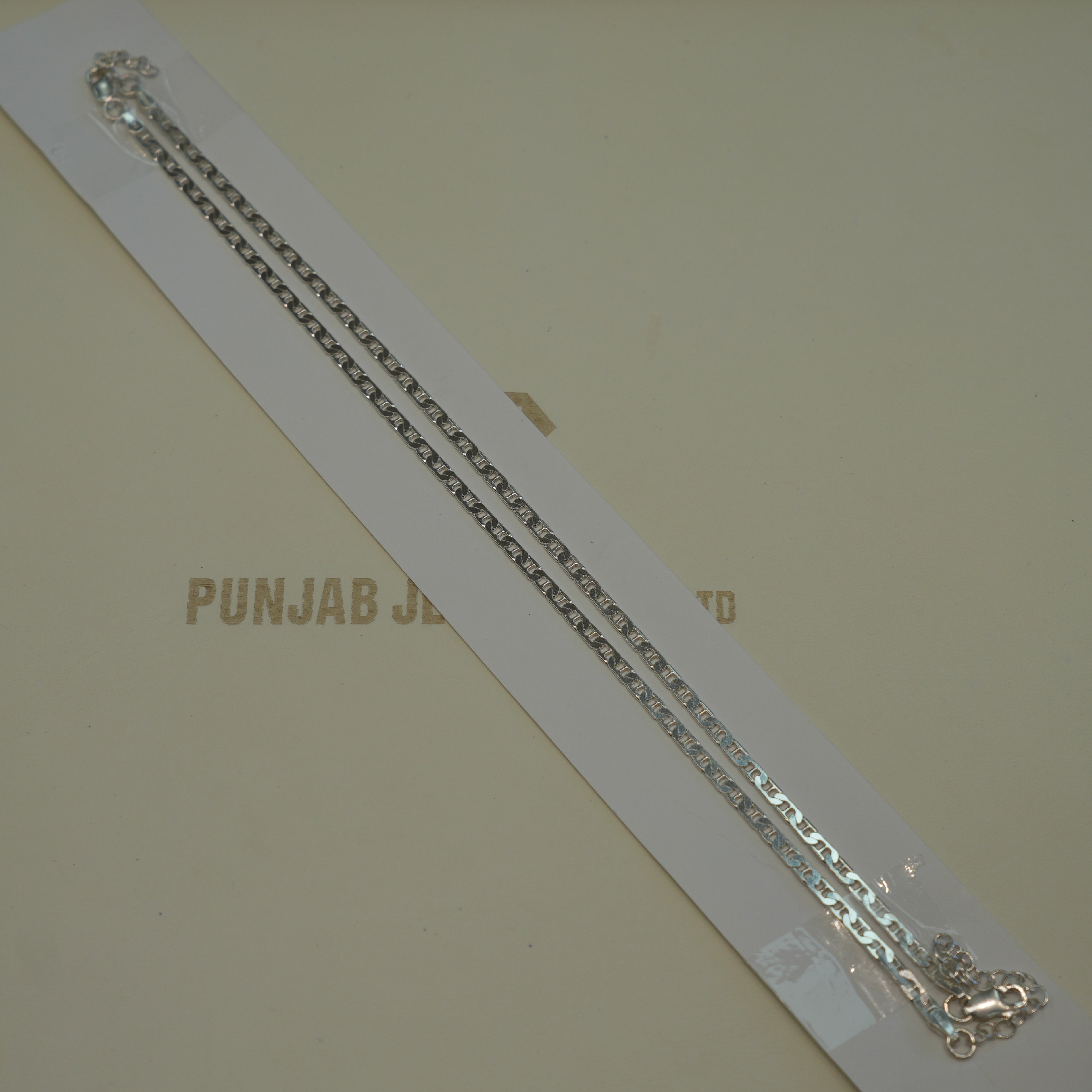 Silver Modern Anklets