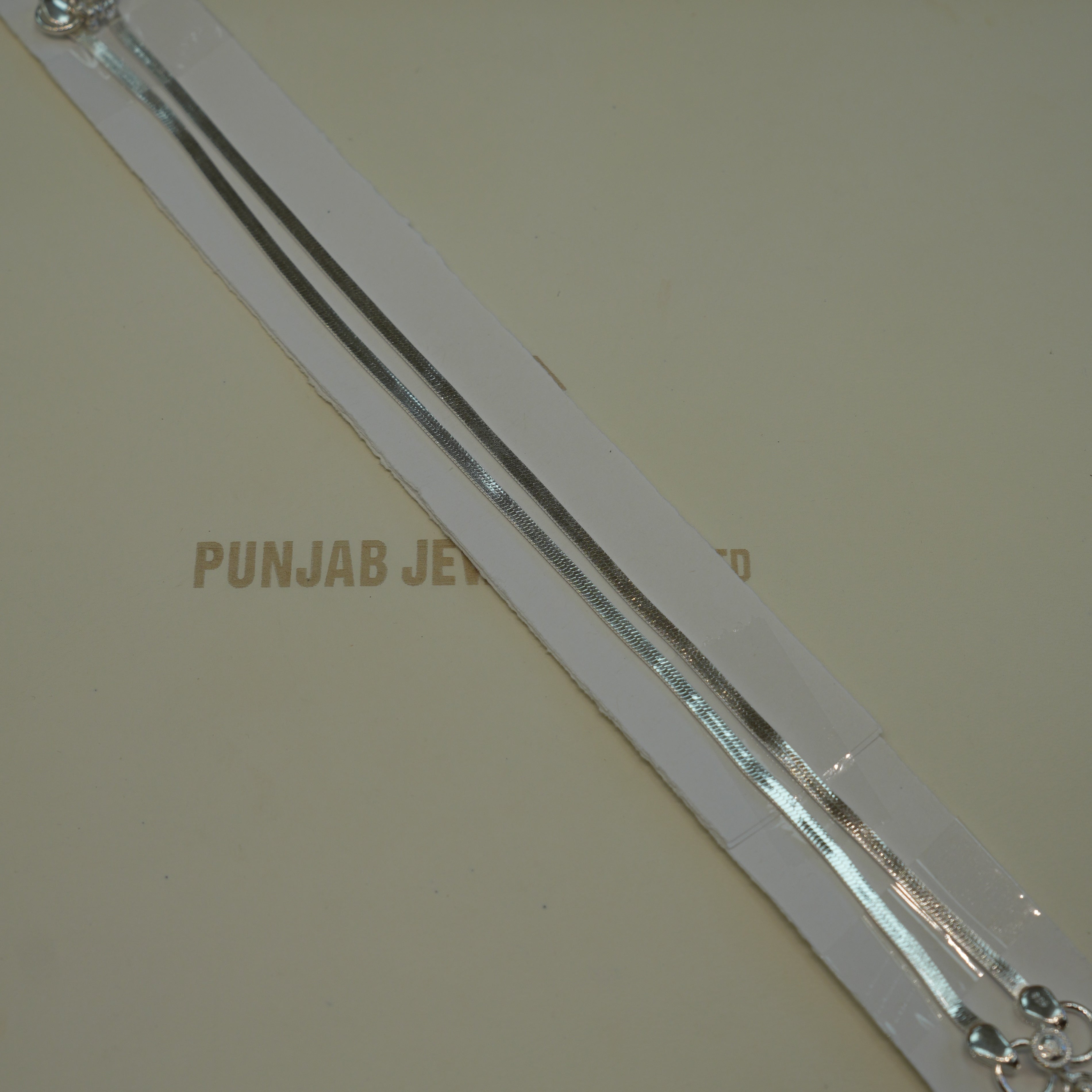 Silver Designer Anklets