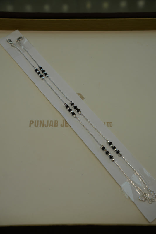 Silver Anklets