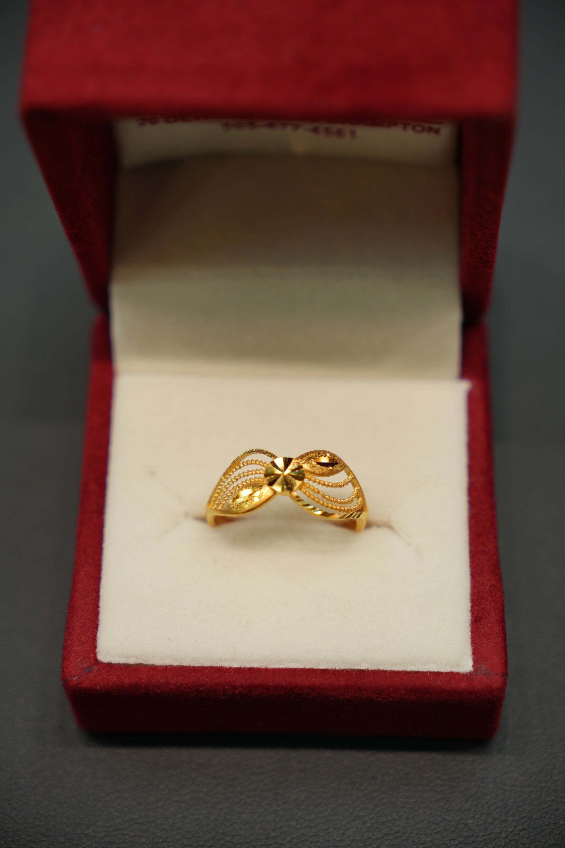 4. Beautiful 22K gold ring for everyday wear