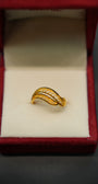 Luxury 22K gold ring with timeless elegant design