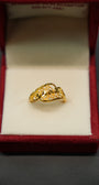 Luxury gold ring perfect for gifting and weddings