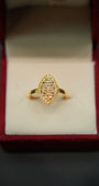 22K Gold Ladies Ring