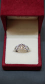 18K Gold Natural Diamond Ring