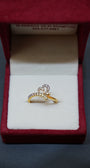 18K Yellow Gold Diamond Ring
