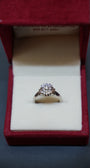 18K Natural Diamond Ring