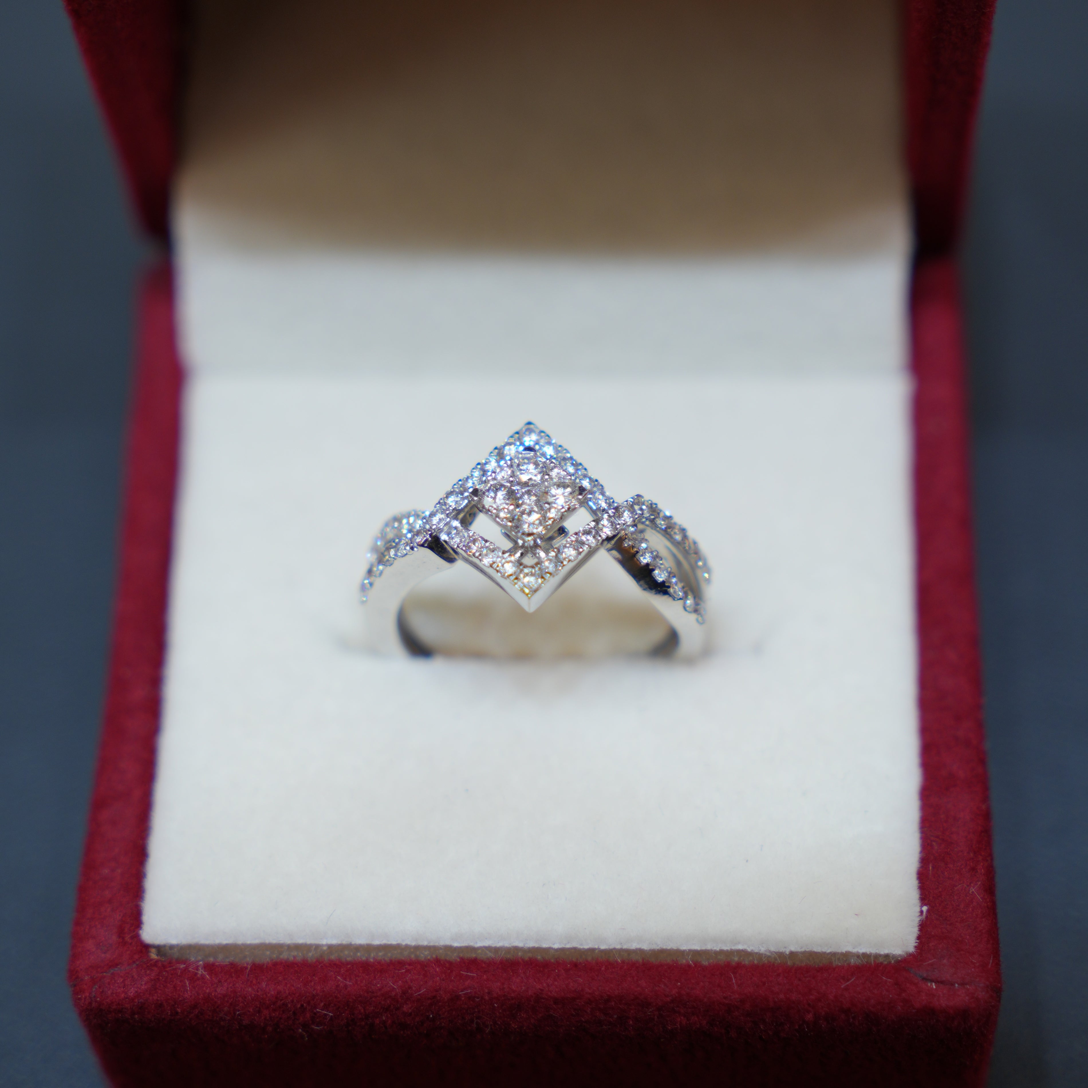 14K Premium Gold Diamond Ring