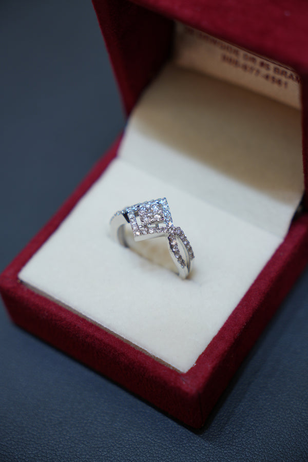 14K Premium Gold Diamond Ring