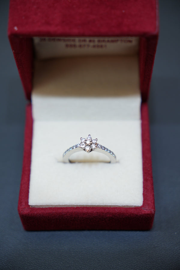 14K Natural Diamond Ring
