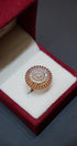 Diamond ring in a luxurious jewelry box at Punjab Jewellers showcasing timeless elegance and brilliance.