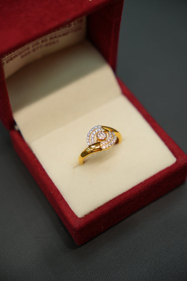 22K Gold Chic Ring