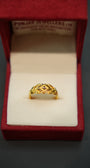 Designer ladies gold ring
