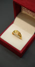 Modern 22K gold ring