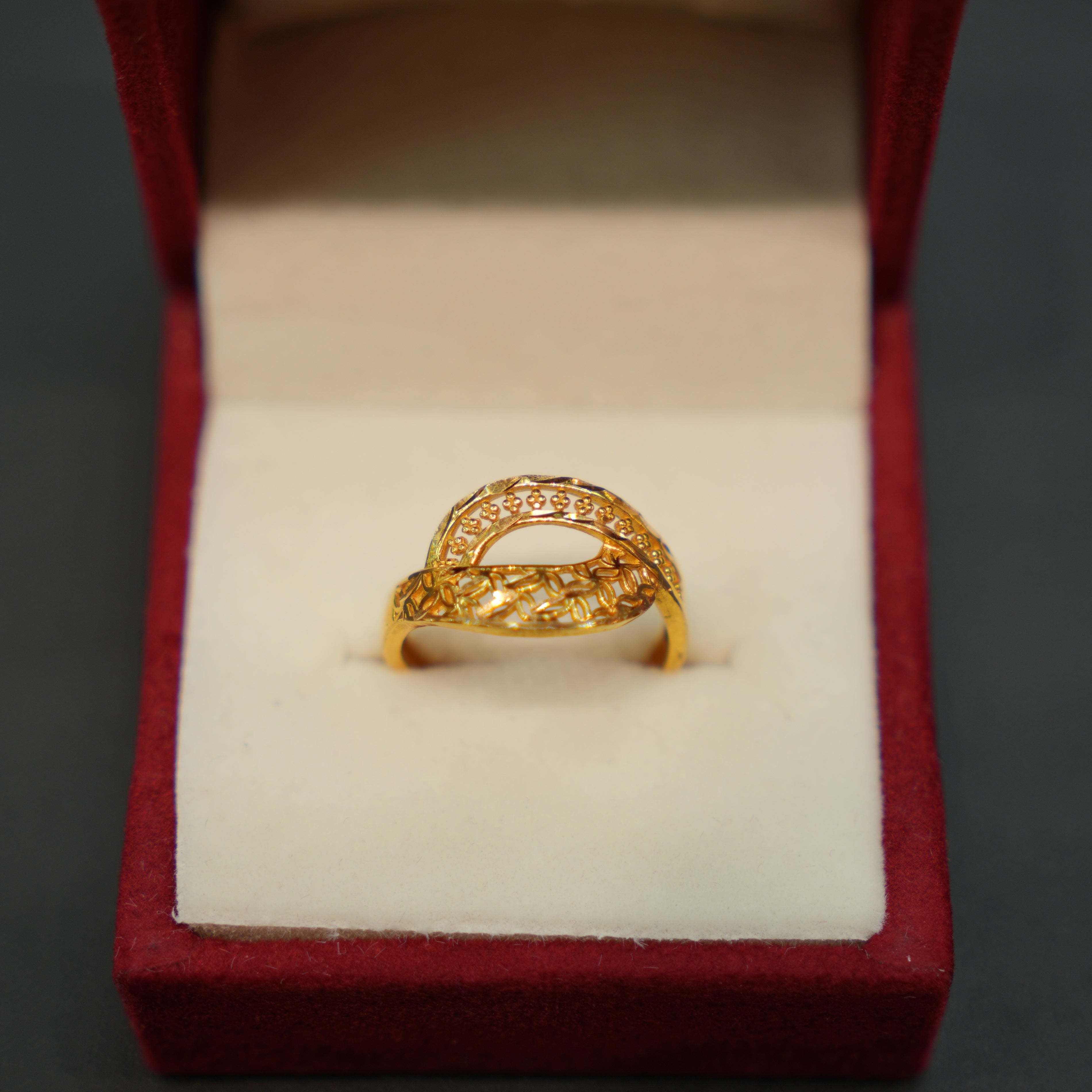 22K Gold Designer Ring