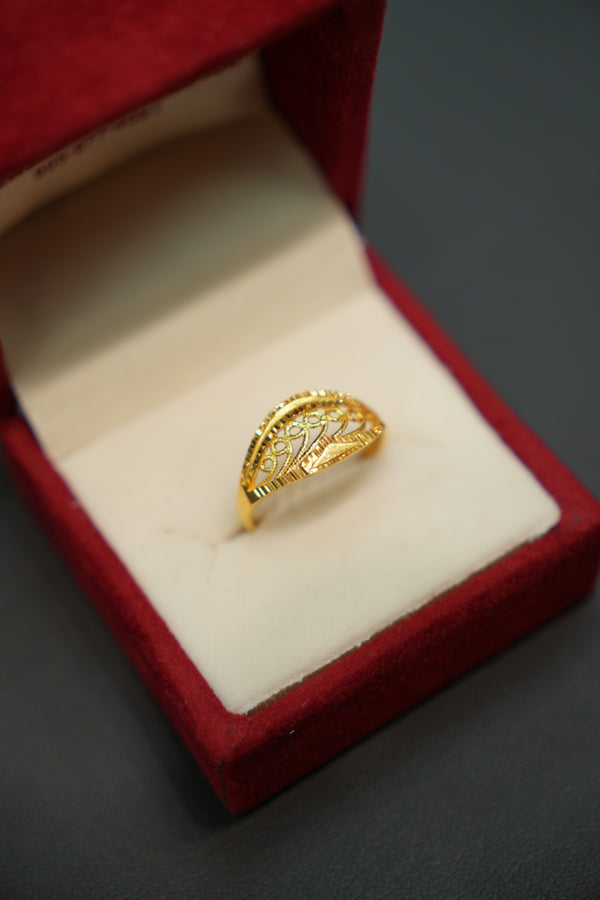 22K Gold Stylish Ring