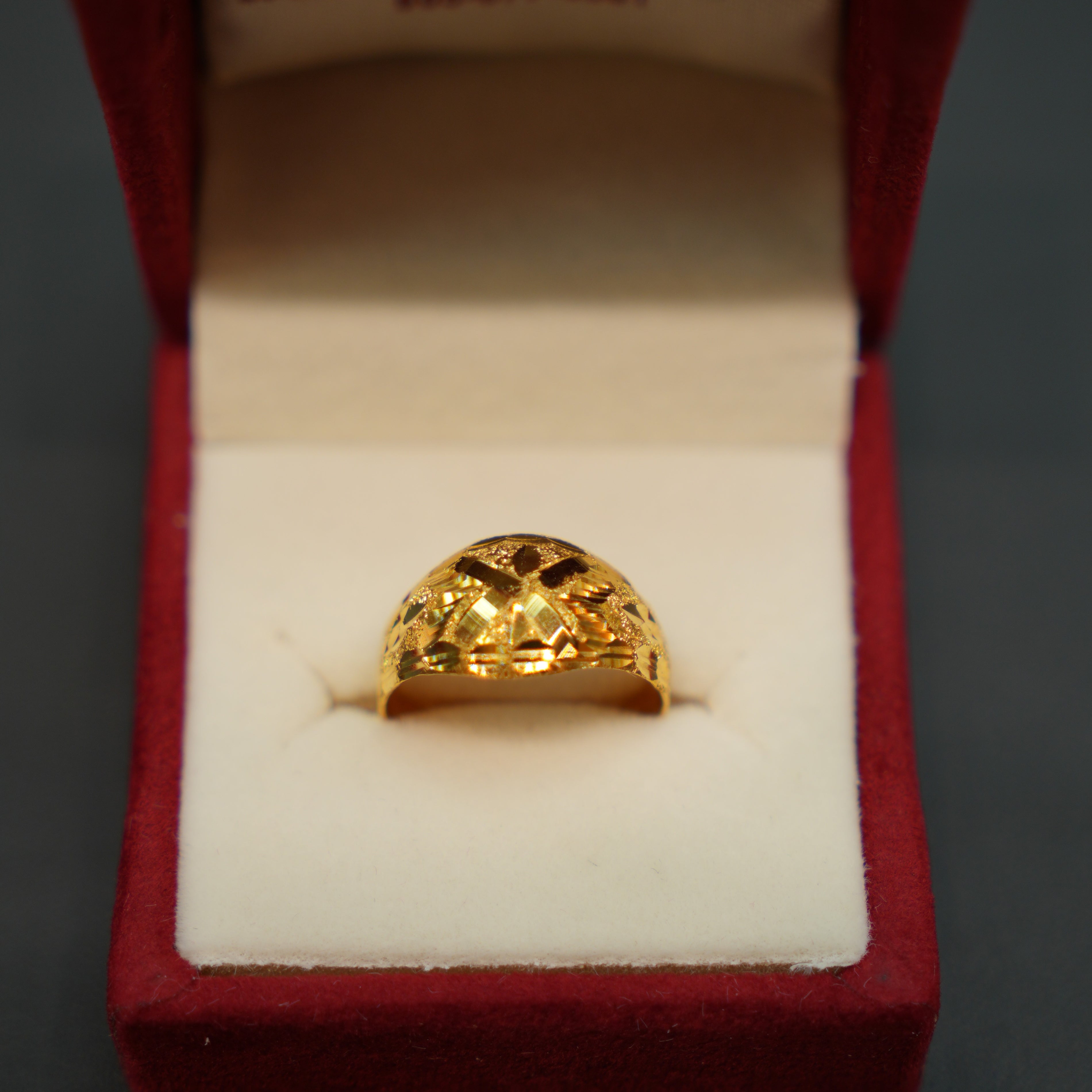 22K Gold Classic Ring