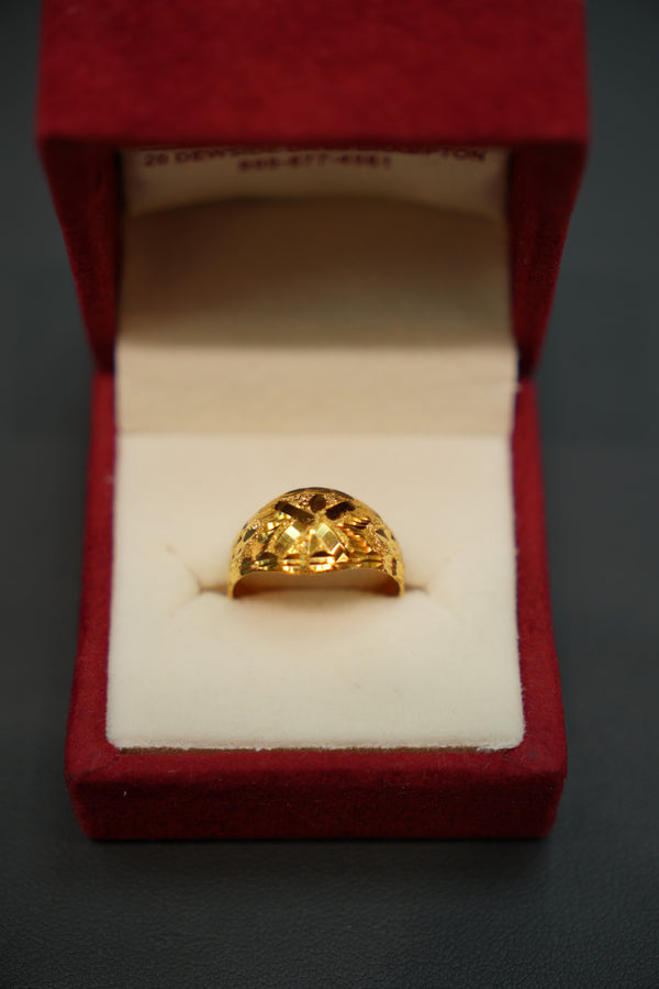 22K Gold Classic Ring