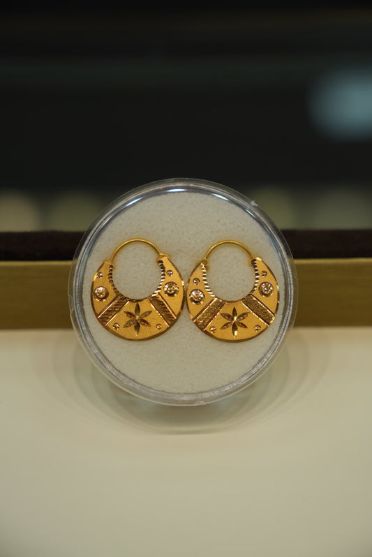 22K Gold Nattiyan Earring