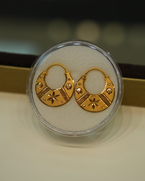 22K Gold Nattiyan Earring