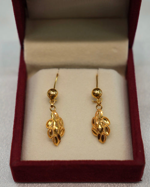 22K Gold Ladies Earrings