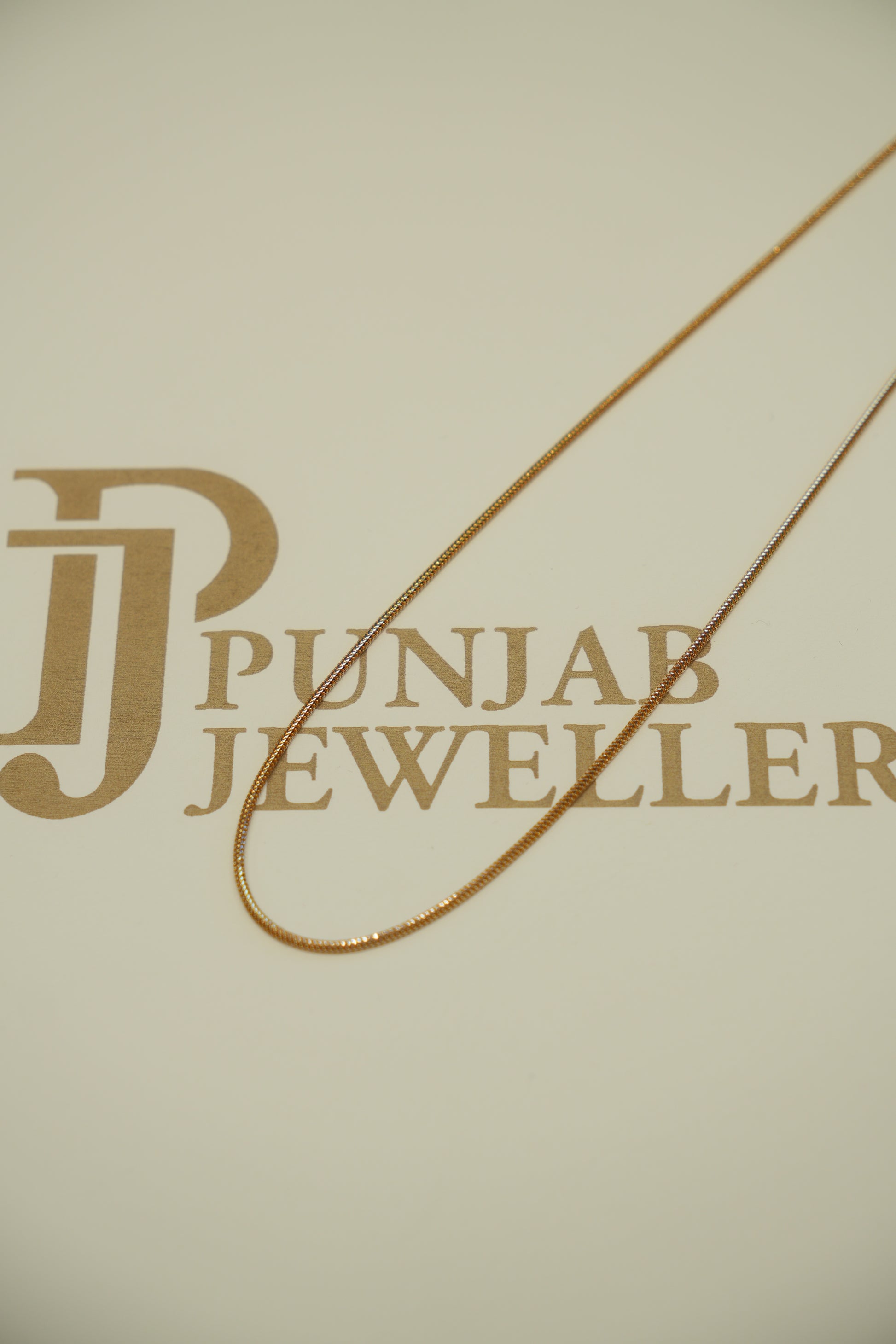 Durable 22K gold chain for men
