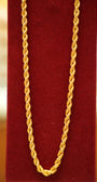 22K Gold Men's Chain (22 Inches)