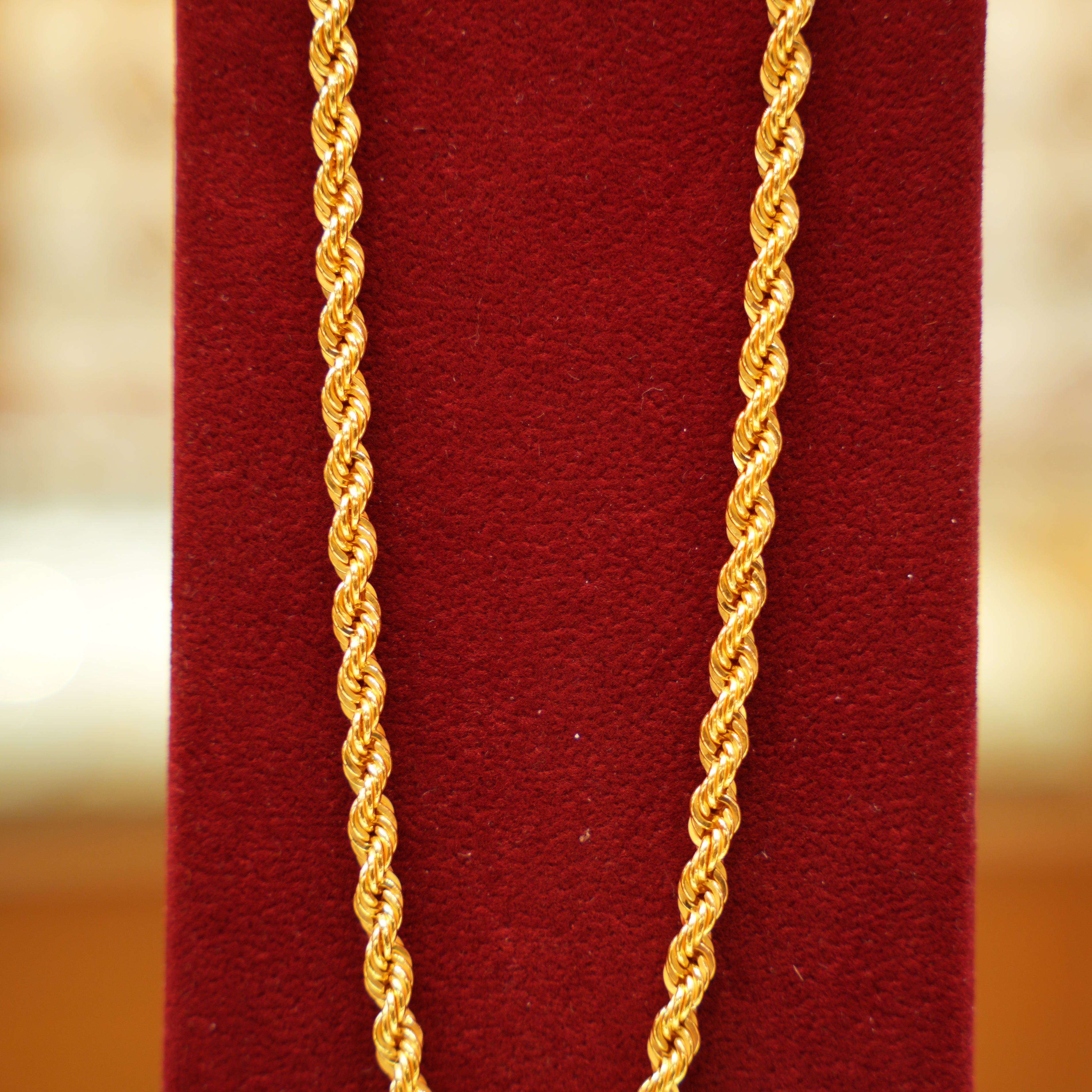 22K Gold Men's Chain (22 Inches)
