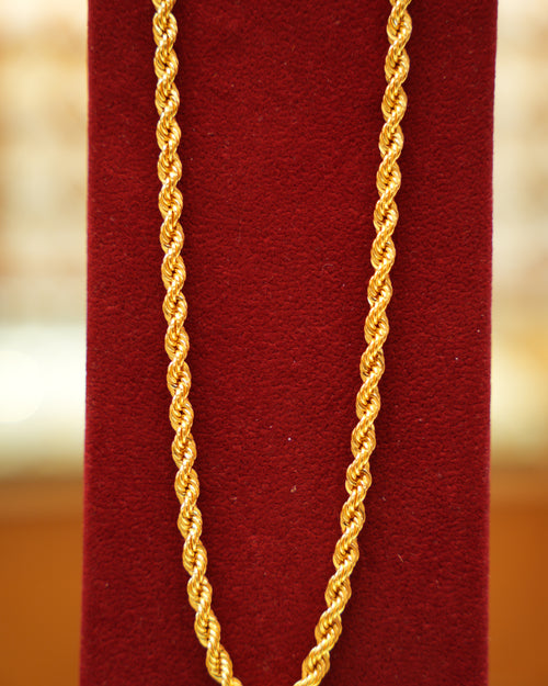 22K Gold Men's Chain (22 Inches)