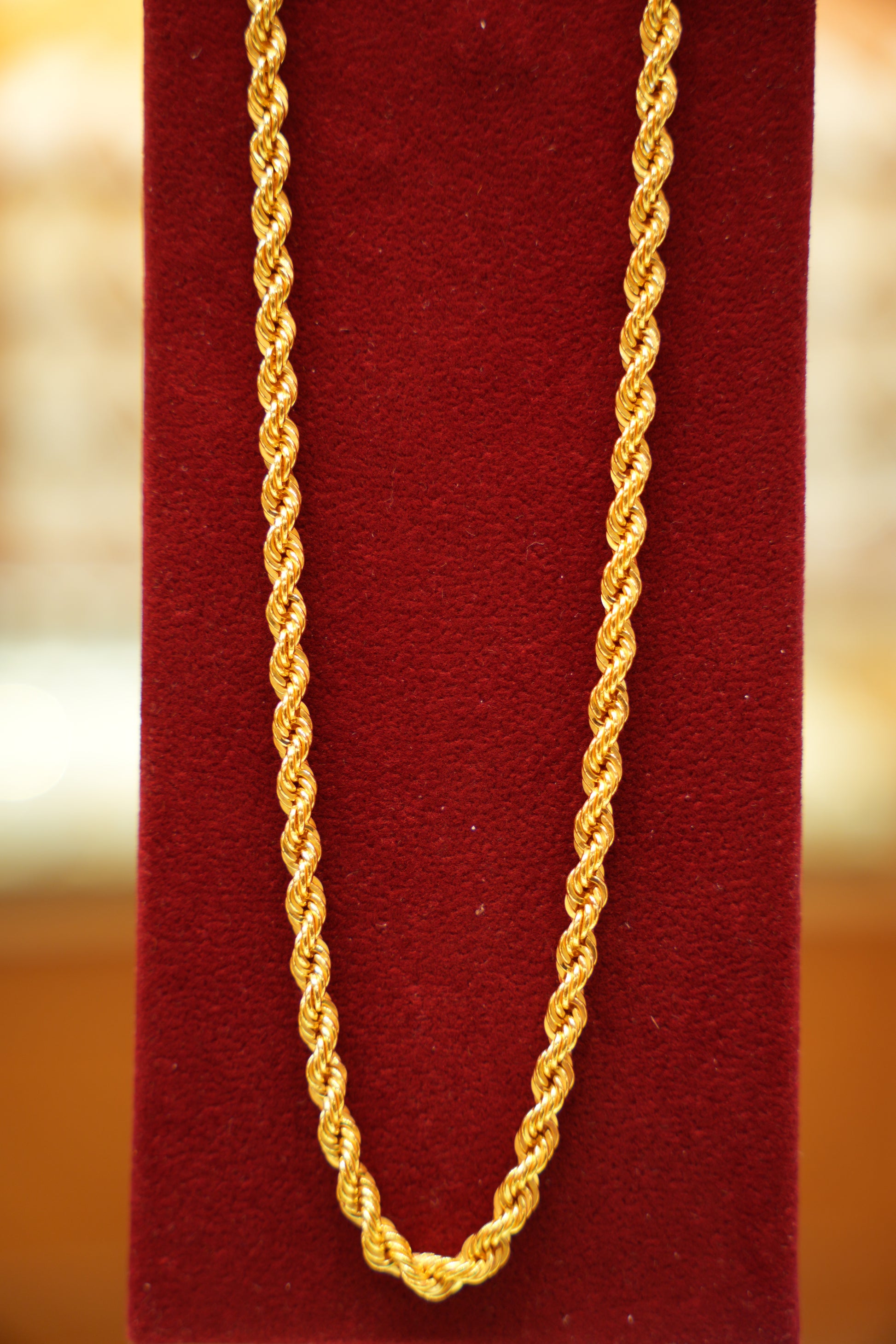 22K Gold Men's Chain (22 Inches)