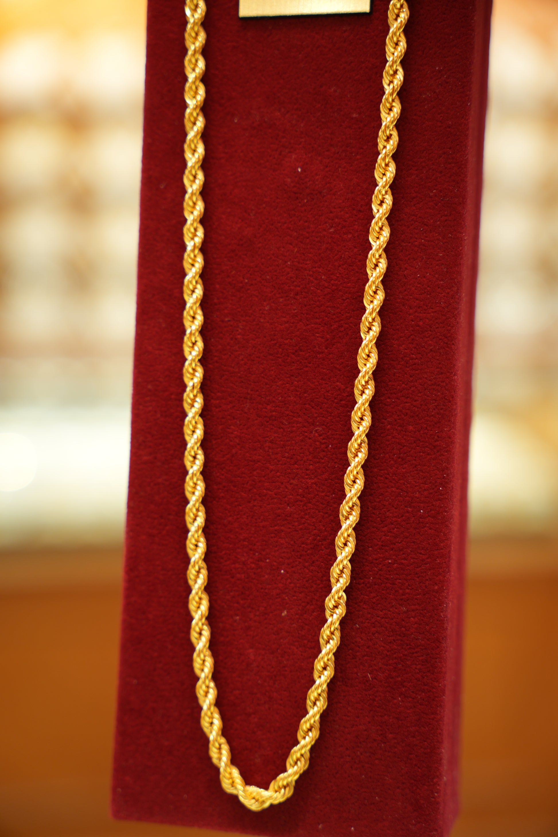 22K Gold Men's Chain (22 Inches)