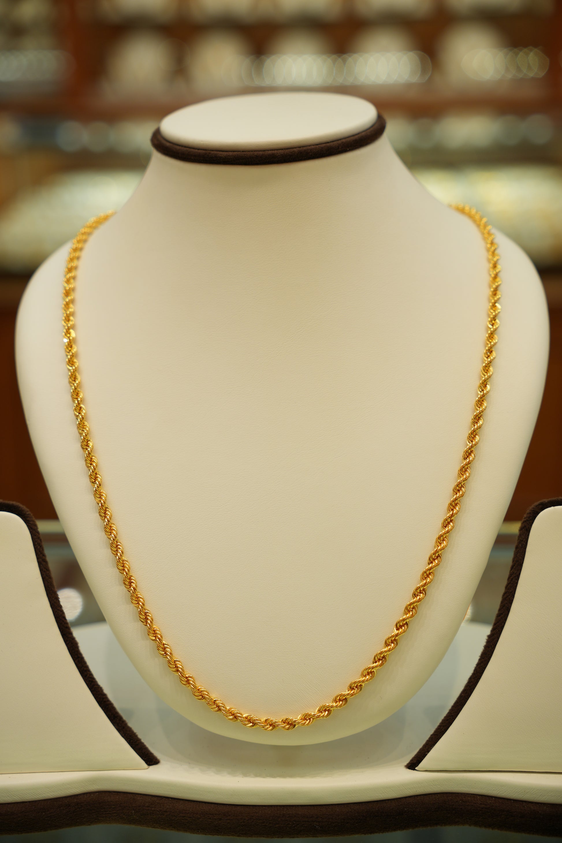 22K Gold Men's Chain (22 Inches)