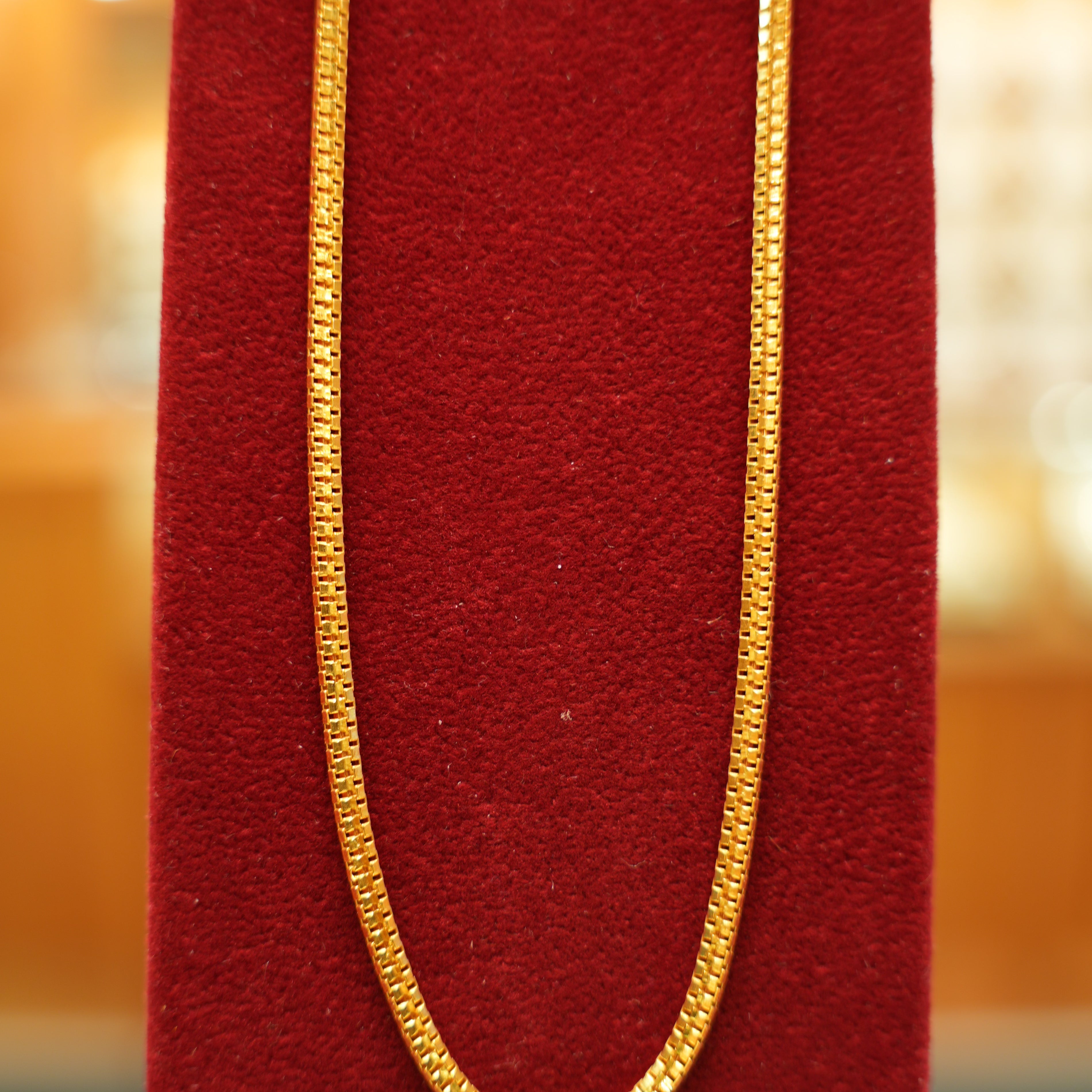 22K Gold Contemporary Chain