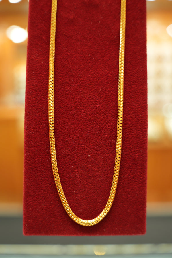 22K Gold Contemporary Chain
