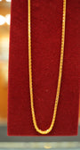 22K Gold Heavy Mens Chain